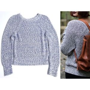 Free People Electric City Pullover Sweater, Purple